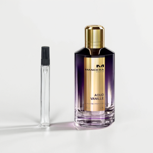 Mancera Aoud Vanille EDP - 10ml декант од парфем